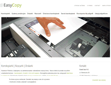 Tablet Screenshot of easycopy.pl